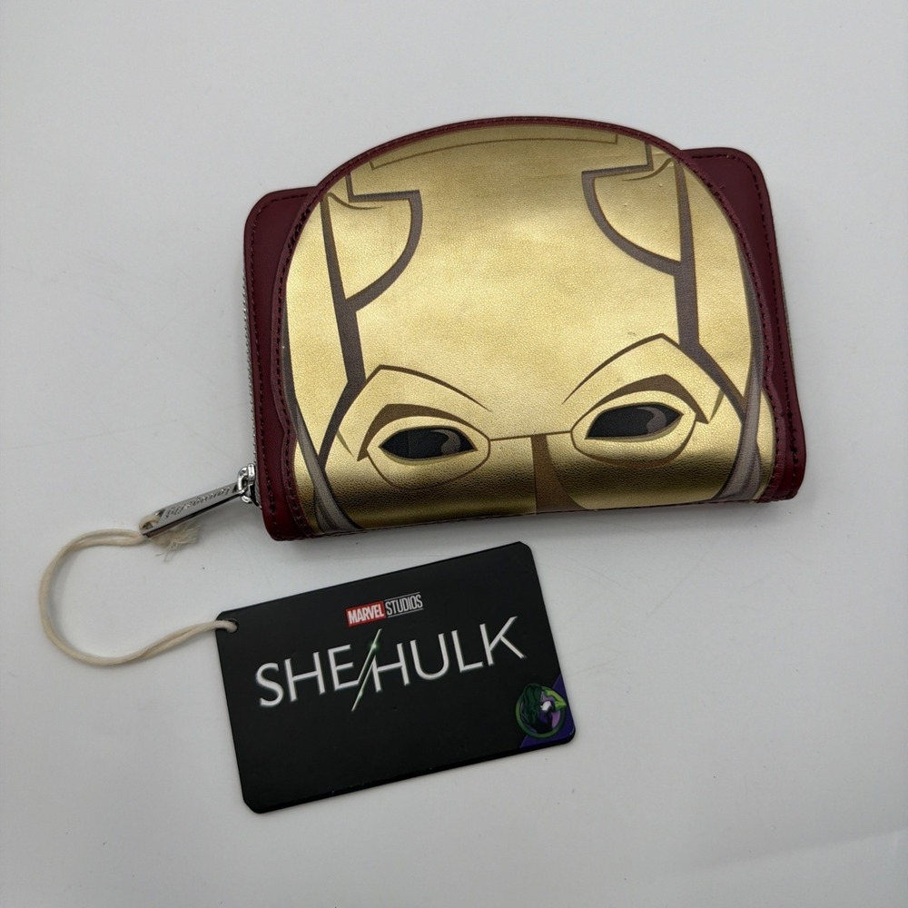 Loungefly Marvel Daredevil‎ Cosplay Zip Around Wallet